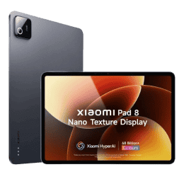 Xiaomi Pad 8 Tablet | Wi Fi Only | Nano Texture Display | 12GB | 256GB | Graphite Grey