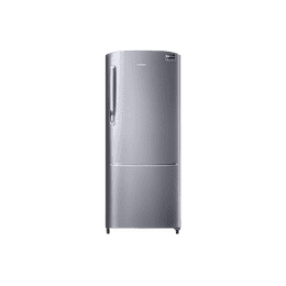 Samsung Direct-Cool Single Door Refrigerator | 183 L | 4 Star | Elegant Inox | RR20H2724S8/NL