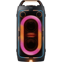 Samsung Bluetooth Party Sound Tower | with in-Built Battery | 160 W | Party Lights | USB Input | Splashproof IPX4 | Black | MX-ST40F/XL