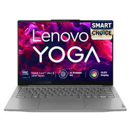 Lenovo Yoga Slim 7 Laptop | Intel Core Ultra 9 185H | 32GB | 1TB | 14"(35.5cm | Windows 11 Home | Luna Grey | 83CV00B3IN