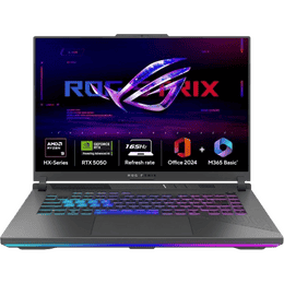 Asus ROG Strix G16 Gaming Laptop | AMD Ryzen 9 8940HX | 16GB | 1TB | Windows 11 Home | Eclipse Gray | 40.64cm (16 inch) | G614PH-RV073WS