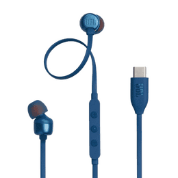 JBL Tune 310 Wired in Ear Type C Earphone | Compatible with USB-C Devices | Blue | JBLT310CBLU