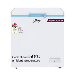 Godrej Single Door Convertible Deep Freezer | 207 L | 4 Star | White | DH ESNCH 225D 1HCNP RW