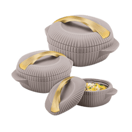 Milton Oyster Jr Set Casserole | Set of 3 | Multicolors