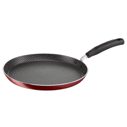 Tefal Simply Chef 30 cm Flat Tawa | Resist Plus Non-Stick Coating | Red