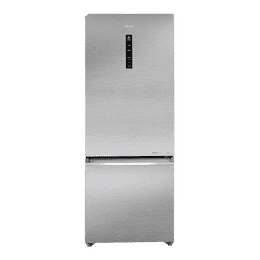 Haier Double Door Bottom Mount Refrigerator | 325L | 2 Star | Nickel Steel | HRB-3752BNSA-P