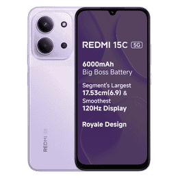 Redmi 15C 5G | 4 GB | 128GB | Dusk Purple | NM