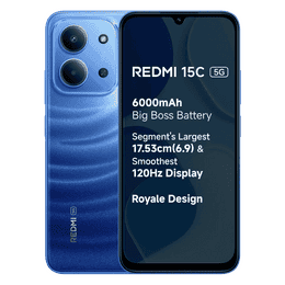 Redmi 15C 5G | 6 GB | 128GB | Moonlight Blue | NM