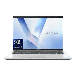 ASUS Vivobook 16 Light Weight Laptop | Intel Core Ultra 5 225H | 16GB | 512GB | Windows 11 Home | Cool Silver | X1607CA-MB142WS
