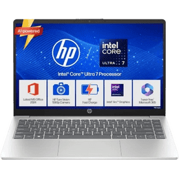 HP Laptop | Intel Core Ultra 7 155H | 24GB | 1TB SSD | 14 inch | Win11 Home | Natural Silver | 14-EP1181TU