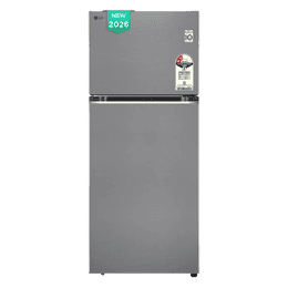 LG Frost Free Double Door Smart Wifi Enabled Convertible Refrigerator | 398 L | 2 Star | Shiny Steel | 2026 Model | GLT4026SNPZ