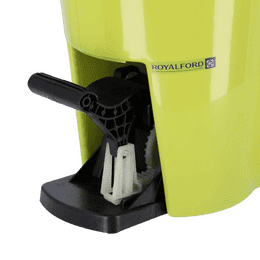 Royalford Spin Easy Mop Bucket | Floor Cleaning System | Green