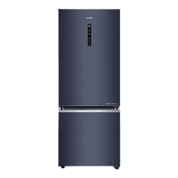Haier  Frost Free Bottom Mount Refrigerator | 355L | 2 Star |  UltraMarine Steel | HRB-4052BUSA-P