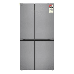 LG Side-by-Side Refrigerator | Convertible | 650L | 3 Star | Convertible | Shiny Steel | GL-B257JPZ3