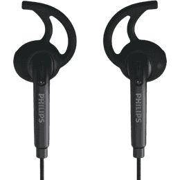 Philips Wired Earphones with Mic | Black | TAA1009