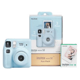FUJIFILM Instax Mini SE Fun Pack Instant Camera | Multicolour