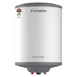 Crompton Marvel Vertical Storage Geyser | 6 L | White | ASWH-5106