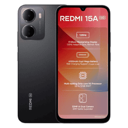 Redmi 15A 5G | 4GB | 128GB | Ace Black | NM