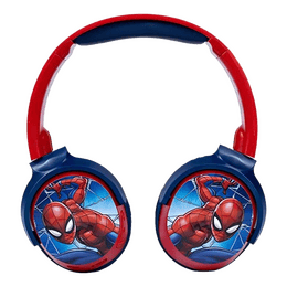 Marvel Spider-Man Kids Bluetooth Stereo Headphones | Swivel & Foldable Cups | Red | MV-9955-SM