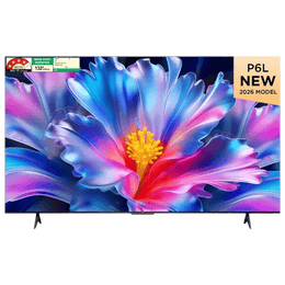 TCL 4K Ultra HD Smart LED Google TV | 139 cm (55 inches) | Black | 55P6L