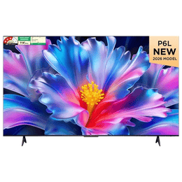 TCL LED 4K Super Ultra HD Smart Google TV | 109.22 cm (43 inch) | 3 Star | Black | 2026 Model | 43P6L