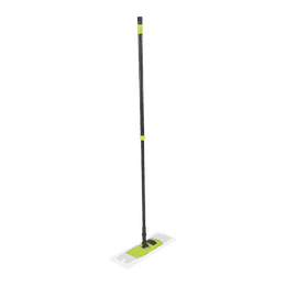 Royalford Microfiber Mop with Iron Handle | Green&Grey | RF12254GR