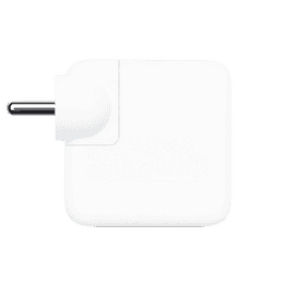 Apple USB-C Power Adapter | 30W | Fast Charging | White | MW2G3HN/A