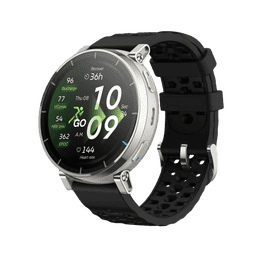Amazfit Active 3 Premium Smart Watch | 1.32"AMOLED Display | Fitness Tracker | Apex Silver
