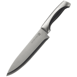 ROYALFORD Chef's Knife | Ergonomic Design - 8" | Silver | RF1801-CK