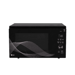 LG Convertible Microwave Oven with Air Fry | Charcoal Lighting Heater | 32 L | Black | MJEN326UHWF