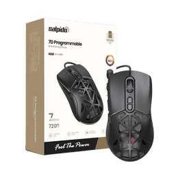 Salpido Wired Gaming Mouse | RGB Lighting | Black | SG M360
