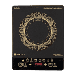 Bajaj Induction Cooktop | 1900 W | Touch Panel | Black | ICX190FS