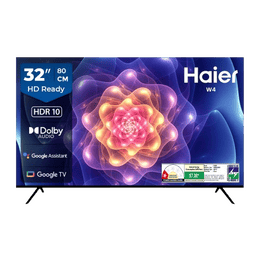 Haier Google LED TV | 80cm (32 Inch) | Black | 32W4G