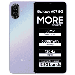Samsung Galaxy A07 5G | 4GB | 128GB | Light Violet | NM
