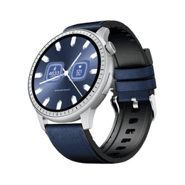 Boat Valour 1 R Round Smart Watch | 1.43" 3D AMOLED Display | 1000 nits | Imperial Leather