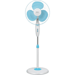 Bajaj Esteem 400mm Pedestal Fan | Icy Blue & White