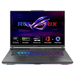 ASUS G16 Gaming Laptop | AMD Ryzen 9 8940HX | 16GB | 1TB | Windows 11 Home | Eclipse Gray | G614PH-RV073WS