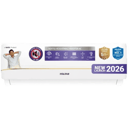 Voltas Inverter Split AC | 1.5 Ton | 3 Star | White | 2026 Model | SAC 183 INV VERTIS ZENITH GOLD
