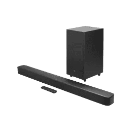 JBL Bar 2.1 Essential Soundbar with Wireless Subwoofer | 440W | Dolby Digital | 2.1 Channel | Black | JBLBAR21ESSBLKIN