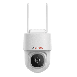 CP PLUS 4MP Quad HD Wi-Fi CCTV Camera for Outdoor | White | CP Z45Q