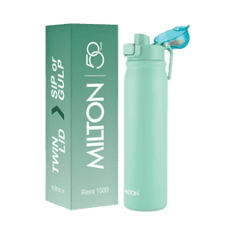Milton Reva 1000 Stainless Steel Water Bottle | Multicolour