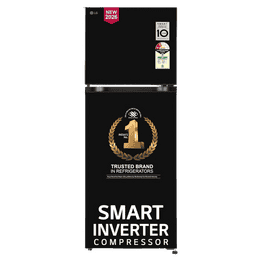 LG Frost-Free Double Door Convertible Refrigerator | 276 L | 2 Star | Smart Inverter | Onyx Black | 2026 Model | GLT2826XWOB