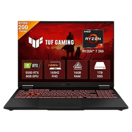 Asus Gaming laptop | AMD Ryzen 7 260 | 16GB | 1TB | Windows 11 Home |  Gray  |  FA608UH-RV112WS