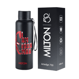 Milton Marvel Artedge 750 Insulated Flask | 725 ml | 24 Hr Hot and Cold | Leak Proof |  Assorted Colors