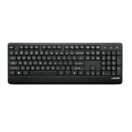 Lenovo 110 USB-A Wired Multimedia Keyboard | Black