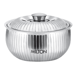 Milton Tulip 3000 Stainless Steel Casserole | Silver