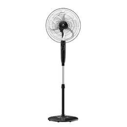Havells Trendy Metallic Pedestal Fan | 400 mm | Black