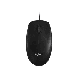 Logitech M100r Wired USB Mouse | Black