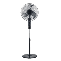 Bajaj Metallica Breeze Pedestal Fan | 400mm | Black