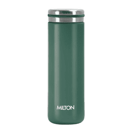 Milton Shiny 300 Thermosteel Water Bottle | Leak Proof Lid | Multicolour